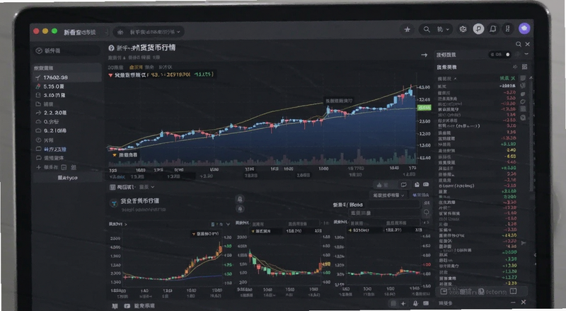 新手查看数字货币行情软件界面预览图