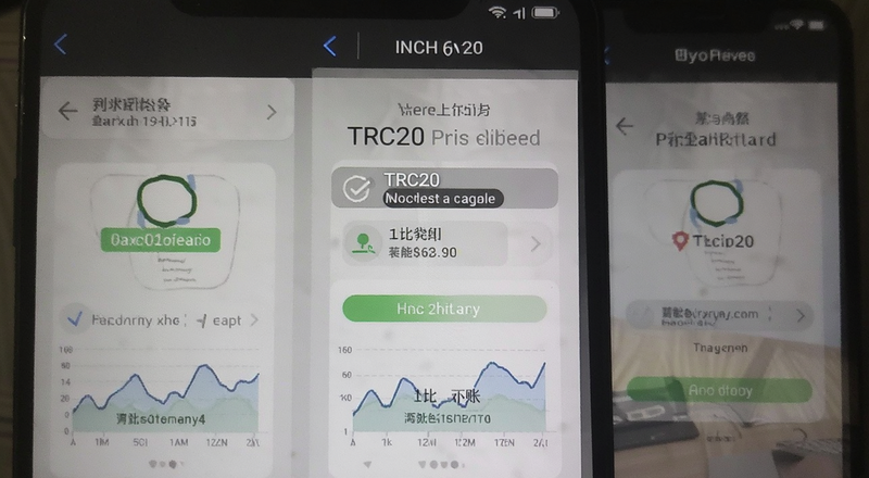 1INCH TRC20转账操作界面预览图