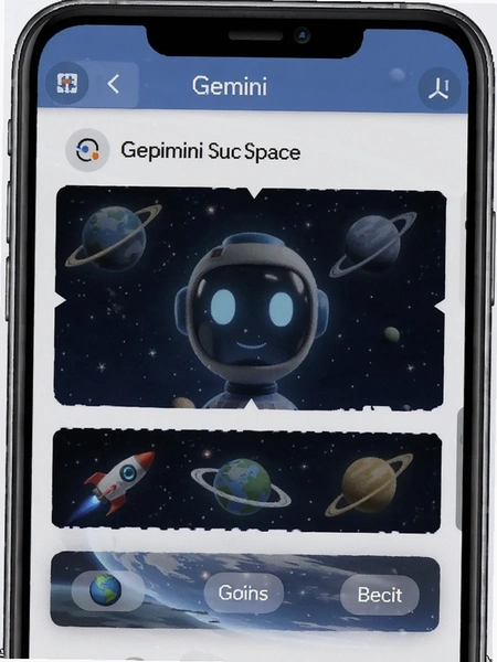 Gemini Space���ܶԻ����ֽ����ͼ