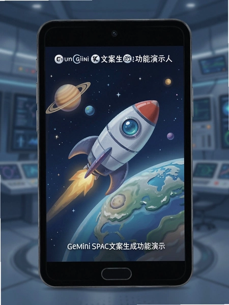 Gemini Space�İ����ɹ�����ʾͼ