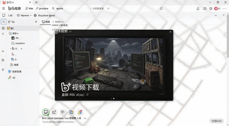 B站视频下载工具界面预览图