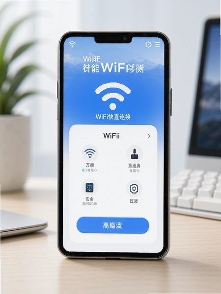 万能WiFi快直连WiFi安全检测功能界面展示