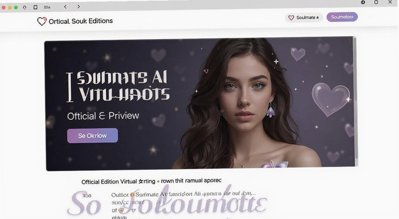 Soulmate AI����Ů�ѹٷ�������ҳ��Ԥ��ͼ