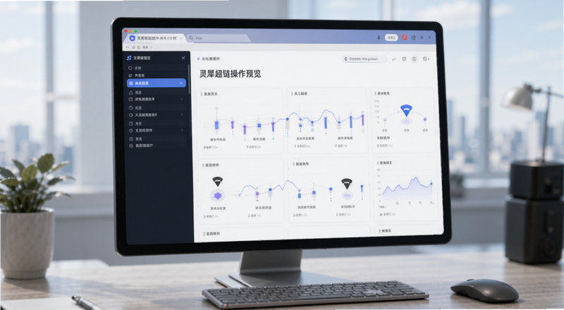 灵犀超链操作界面预览图