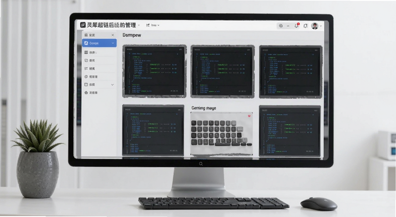 灵犀超链后台管理界面预览图