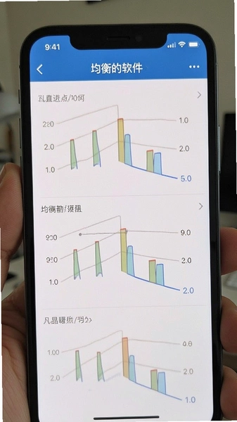 手机助听软件均衡器设置页面