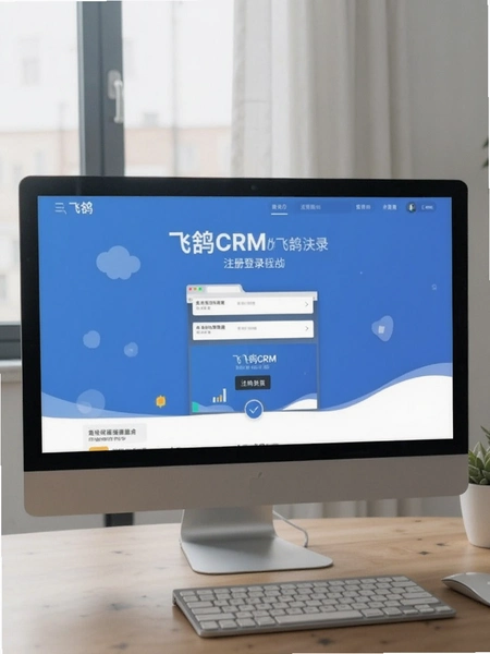 飞鸽CRM注册登录页面预览图