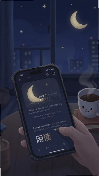 闲读app夜间阅读模式