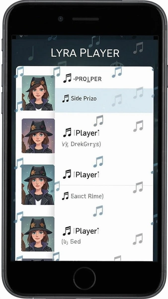Lyra Player 歌曲列表排序菜单