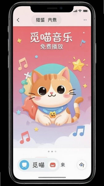 觅喵音乐免费播放界面