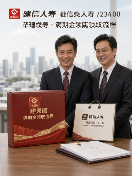建信人寿满期金领取流程
