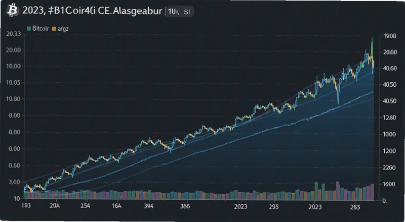 2023年比特币全年价格走势图预览图