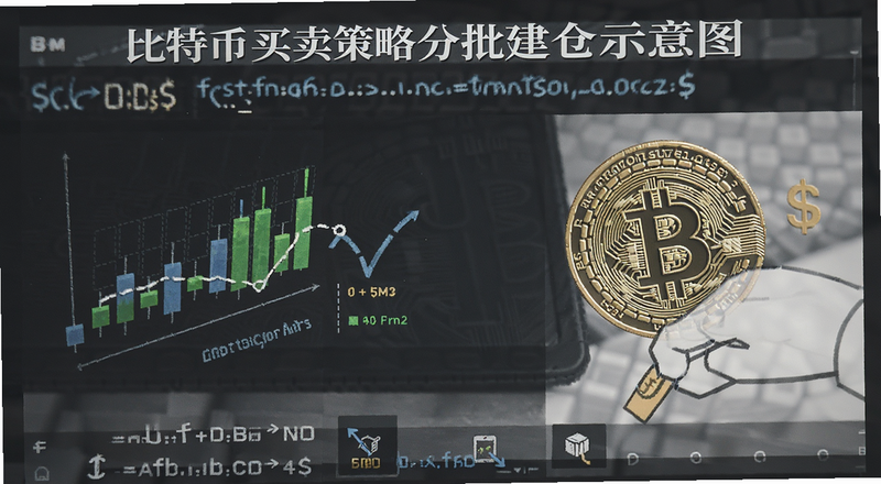 比特币买卖策略分批建仓示意图