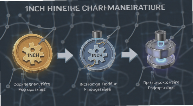 1INCH代币销毁机制流程示意图