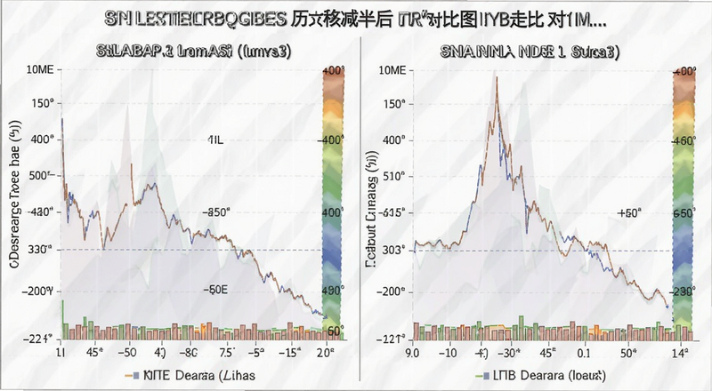 比特币历史减半后价格走势对比图