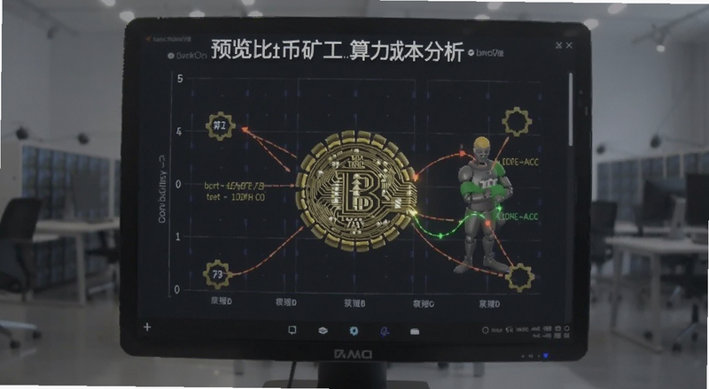 比特币矿工算力成本分析图预览图