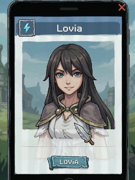 Lovia角色创建界面截图