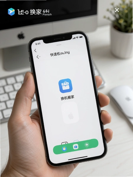 手机换机搬家快速 传输界面