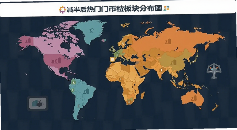 减半后热门币种板块分布图预览图