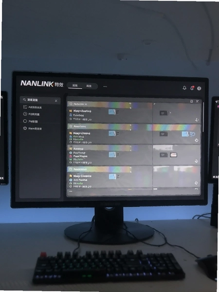NANLINK群组特效设置界面预览图
