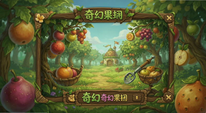 奇幻果园水果种植界面预览图