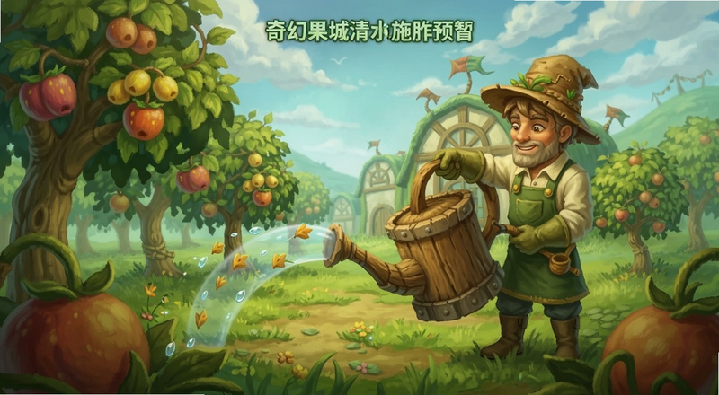 奇幻果园浇水施肥操作预览图
