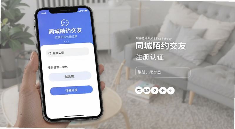 同城陌约交友注册认证界面预览图