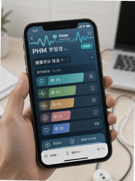 PHM健康管理设备健康评分排名界面
