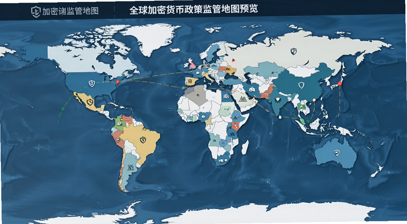 全球加密货币政策监管地图预览图