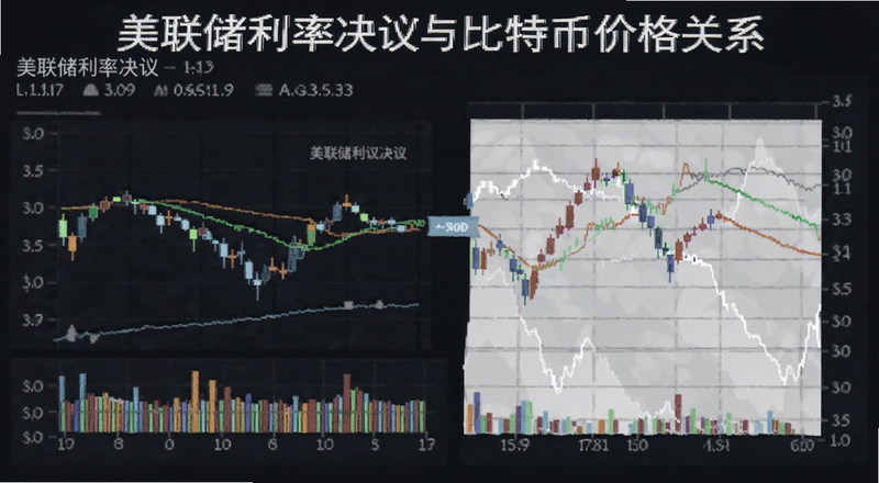 美联储利率决议与比特币价格关系图预览图