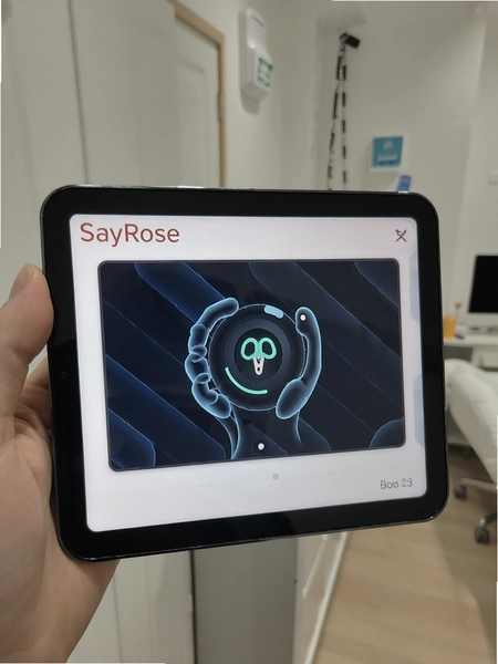 SayRose佩戴贴合度检测功能界面