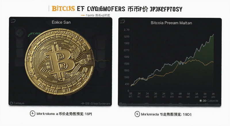 比特币ETF申请进展与币价走势图预览图