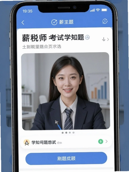薪税师考试学知题 刷题界面预览图