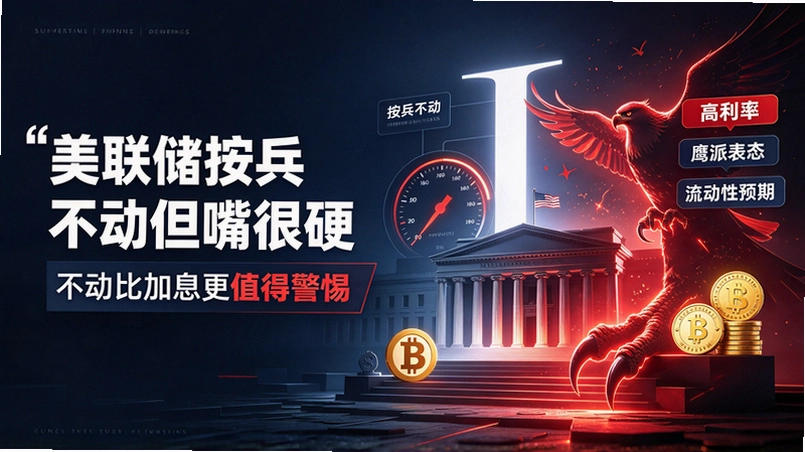 美联储按兵不动但嘴很硬-不动比加息更值得警惕截图 美联储按兵不动但嘴很硬-不动比加息更值得警惕截图
