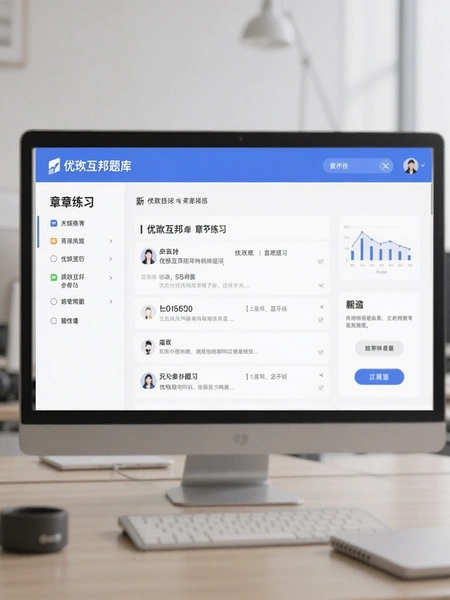 优玖互邦题库章节练习界面