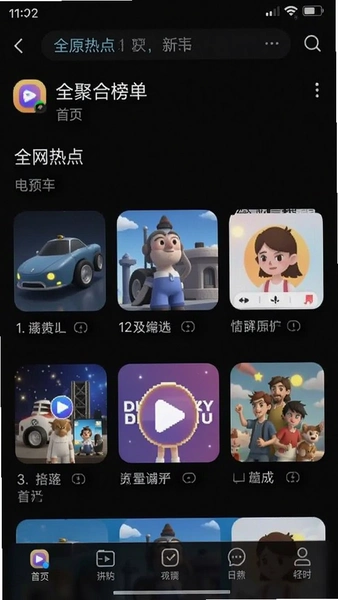 ȫ���ȵ�app��ҳ�ۺϰ񵥽����ͼ