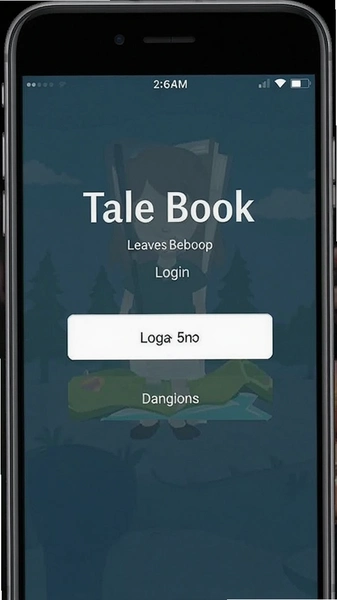 Tale Book登录界面截图