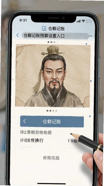 仓颉记账预算设置入口