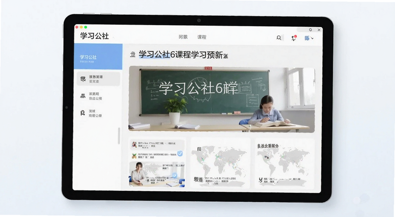 学习公社6课程学习界面预览图