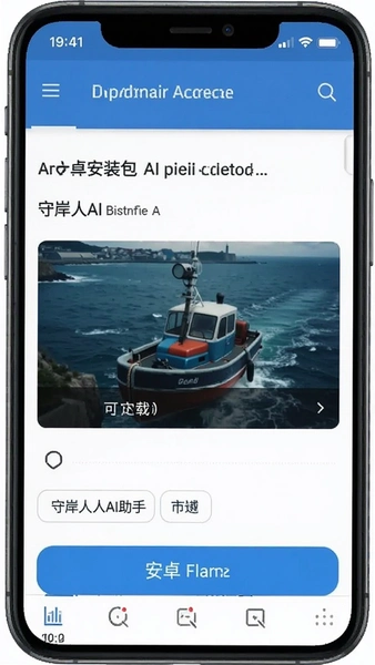 守岸人AI助手安卓安装包下载页面