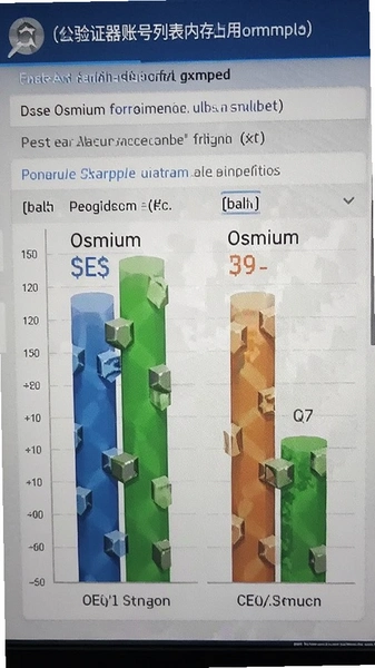 Osmium验证器账号列表内存占用对比