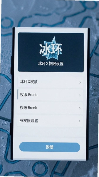 冰环X权限设置页面