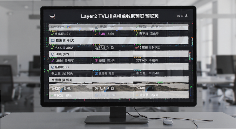 Layer2 TVL排名榜单数据预览图