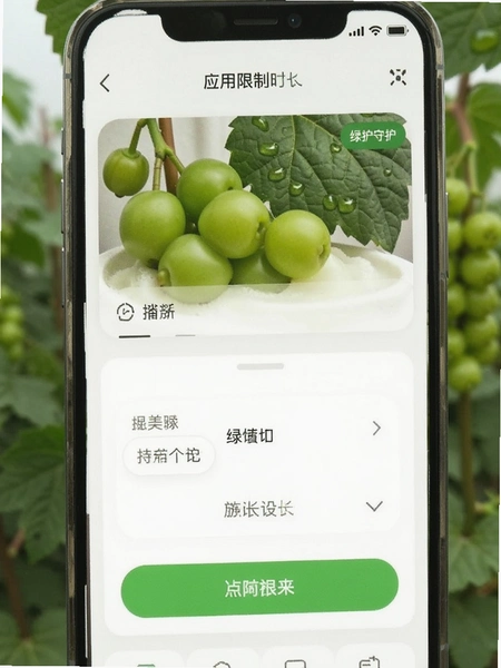 绿提守护应用限制时长设置