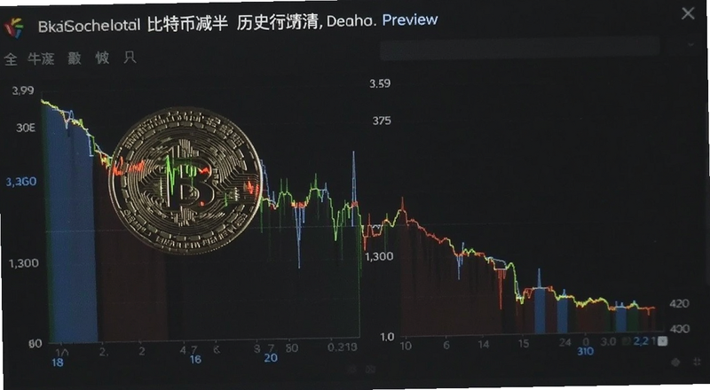 比特币减半历史行情对比图预览图