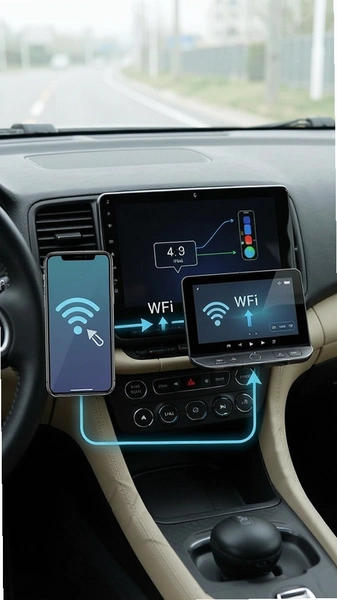�ֻ��복��ͬһWiFi����ʾ��ͼ