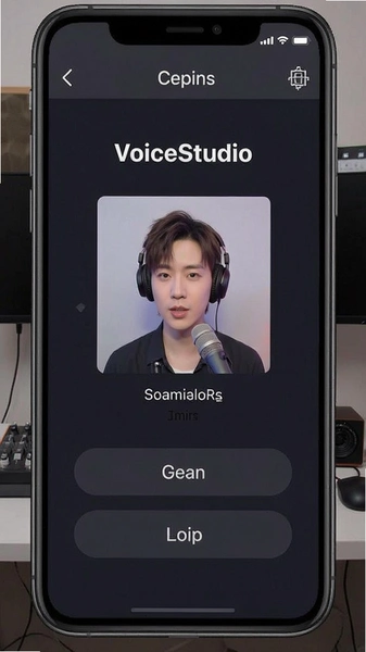VoiceStudio翻唱曲目选择界面