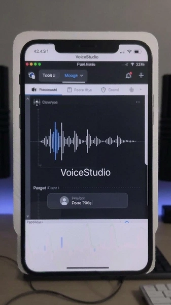 VoiceStudio克隆音色调用界面