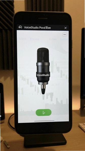 VoiceStudio声音克隆参考音频录制界面