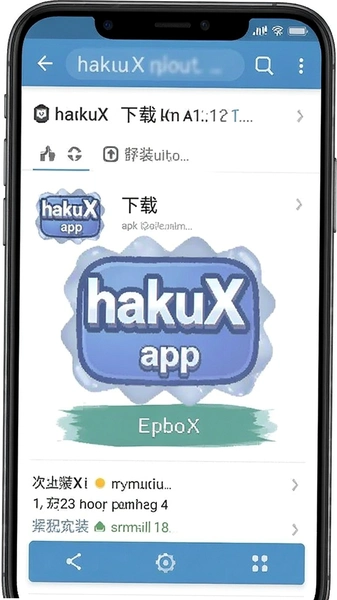 hakuX apk安装包下载页面截图